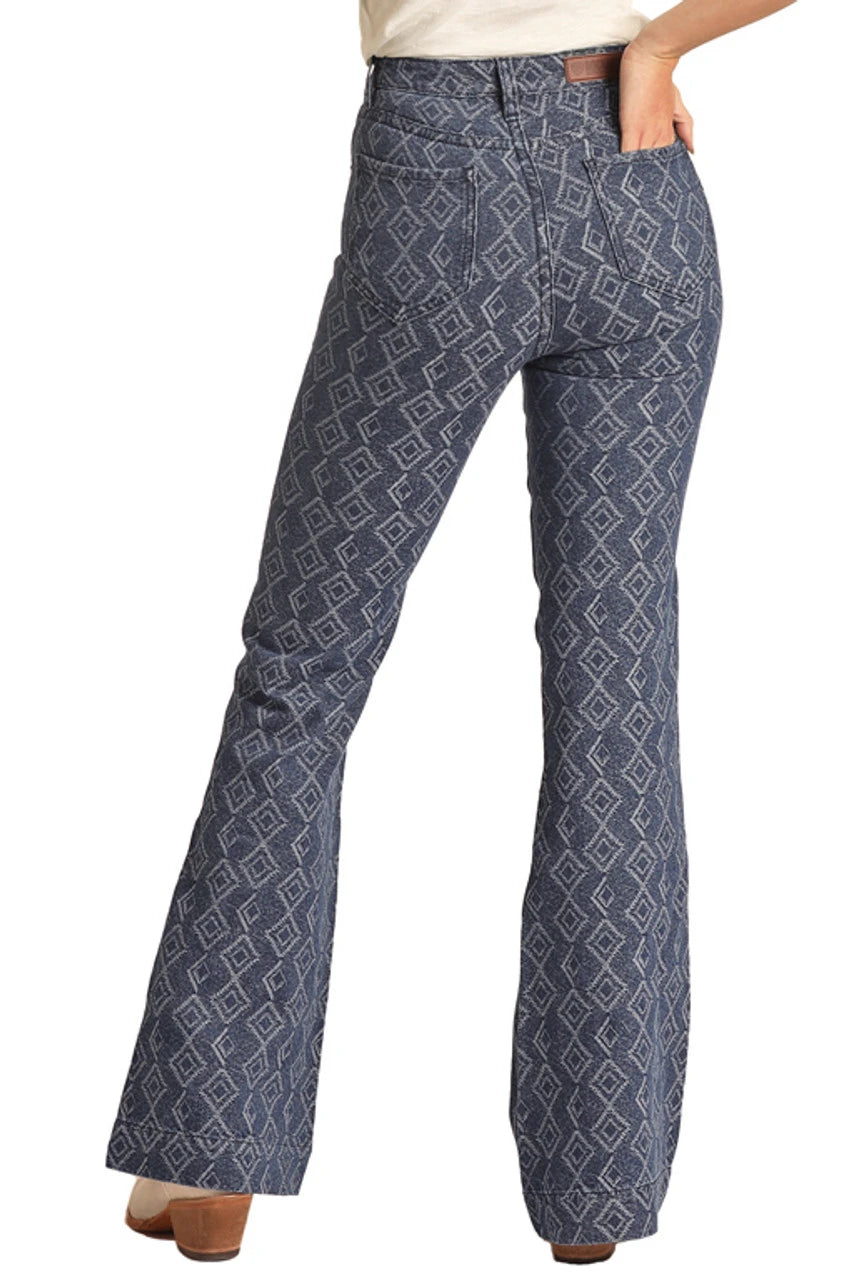 Rock & Roll | Jacquard Aztec Trouser