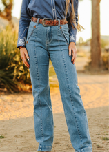 Charger l&#39;image dans la galerie, L&amp;B | High Crease Wide Leg Trouser
