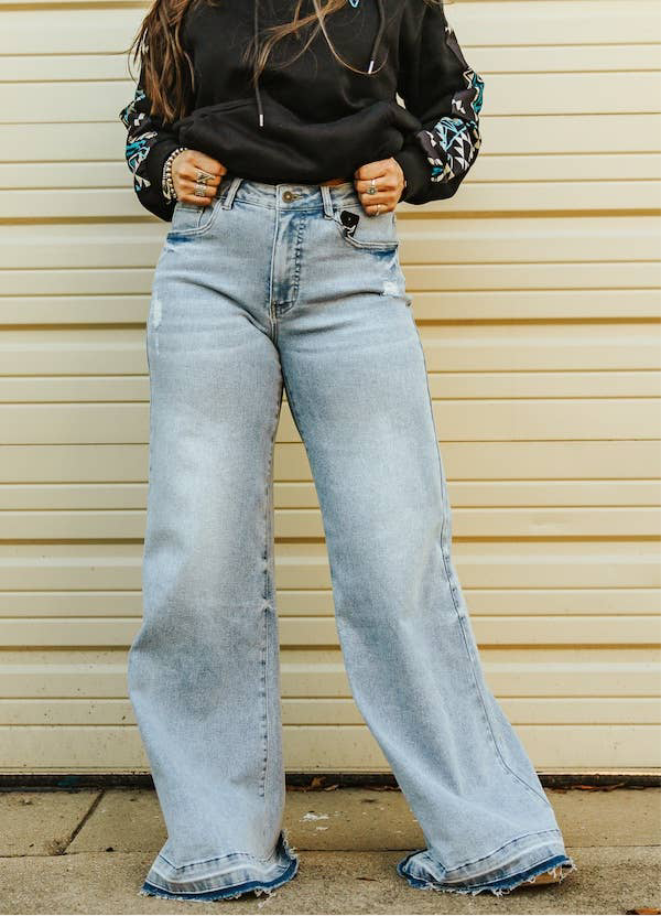 L&B | Vintage Mid Raw Hem Trouser