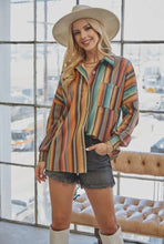 Load the image into the gallery, Avery | Shirt | Monica Stripe
