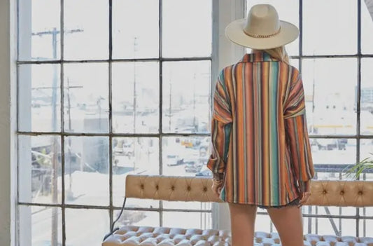 Avery | Shirt | Monica Stripe