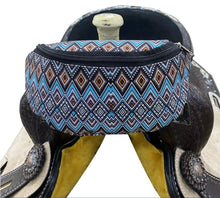 Charger l&#39;image dans la galerie, Arrivage 18 juin | Sacoche de Pommeau | Bleu Aztec

