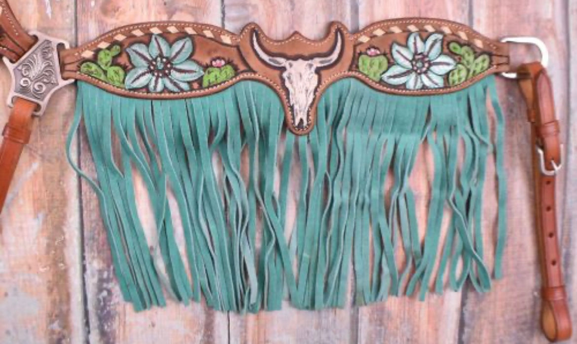 Ensemble | Steer Skull & Cactus Turquoise