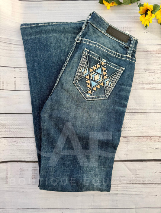 Rock & Roll | Leather Aztec | 26x34