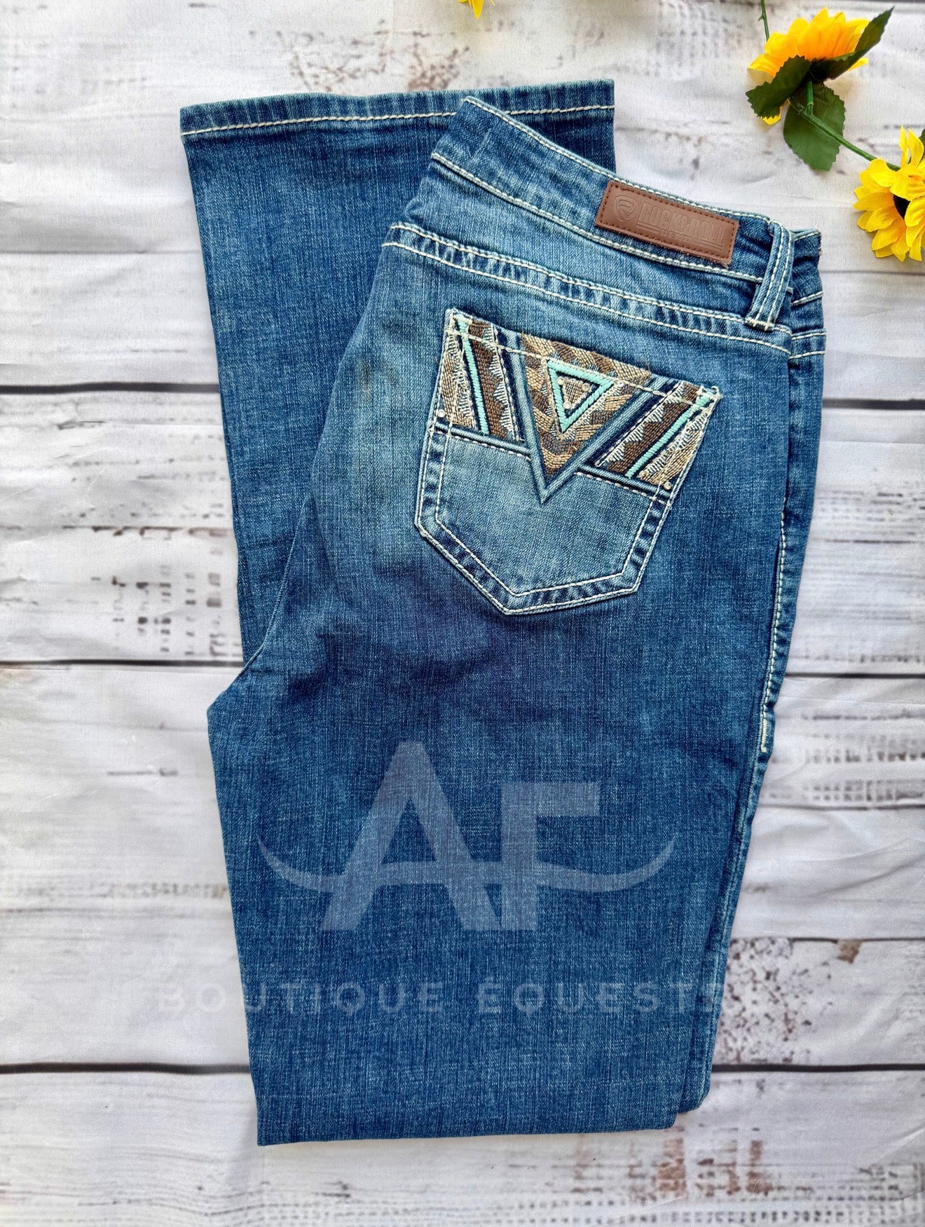 Rock & Roll | Teal Tribal | 31x34
