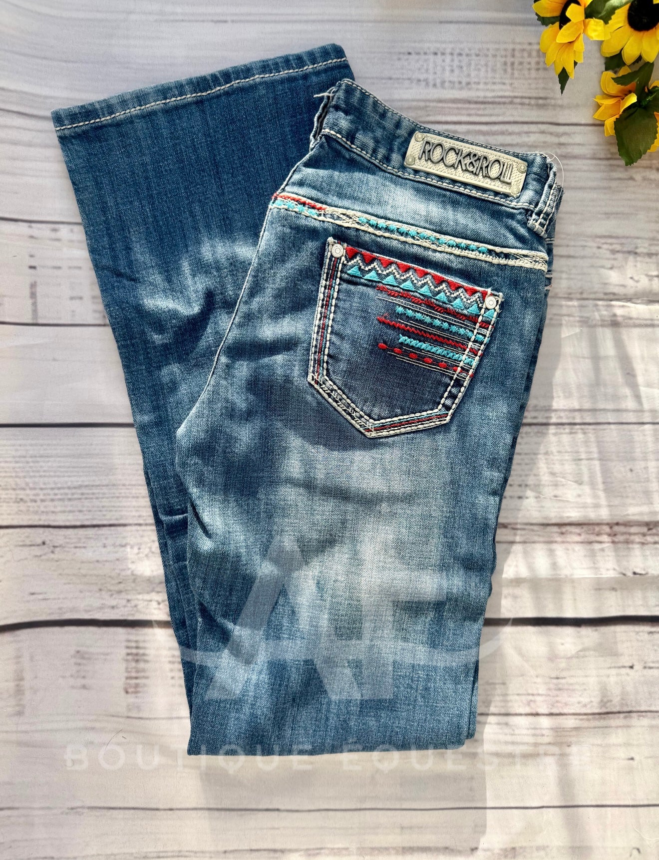 Rock & Roll | Red Aztec | 28x32