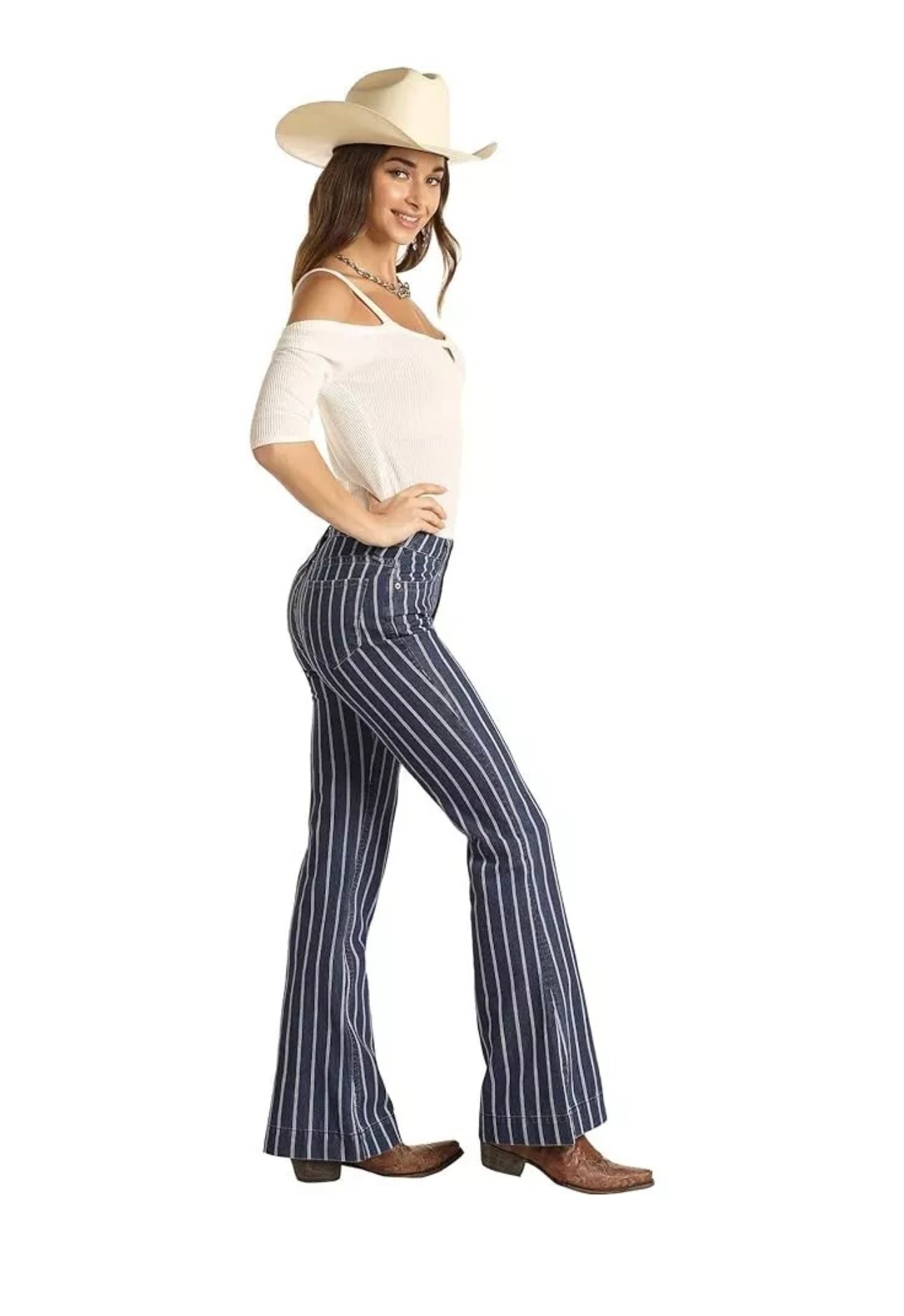 Rock & Roll | Stripe Trouser | 34x34