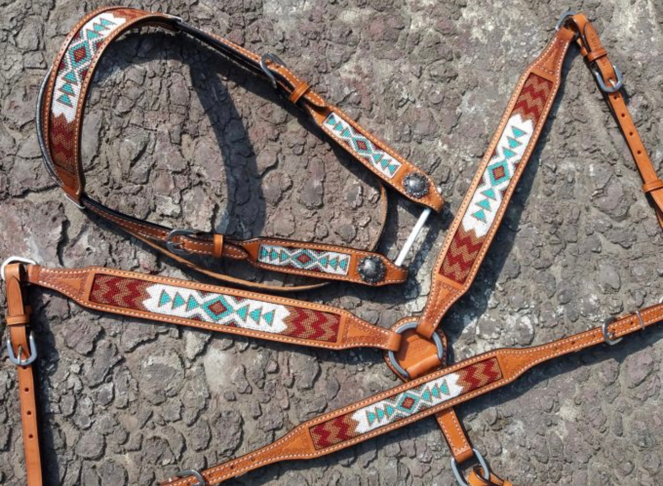 Ensemble | Aztec Tan et Turquoise