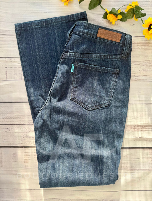 Rock & Roll | Hooey Jacquard Stripe | 30x34