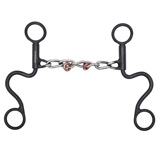 Mors | Short Shank Chain Mouth & Copper Rings