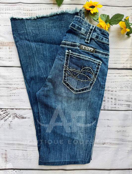 Cowgirl Tuff | Frayed Hem | 26x33