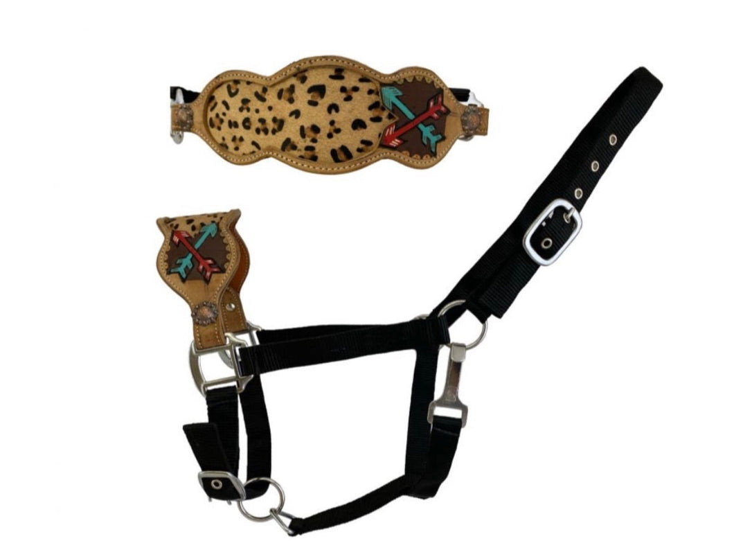 Halter | Leopard and Arrows Noseband