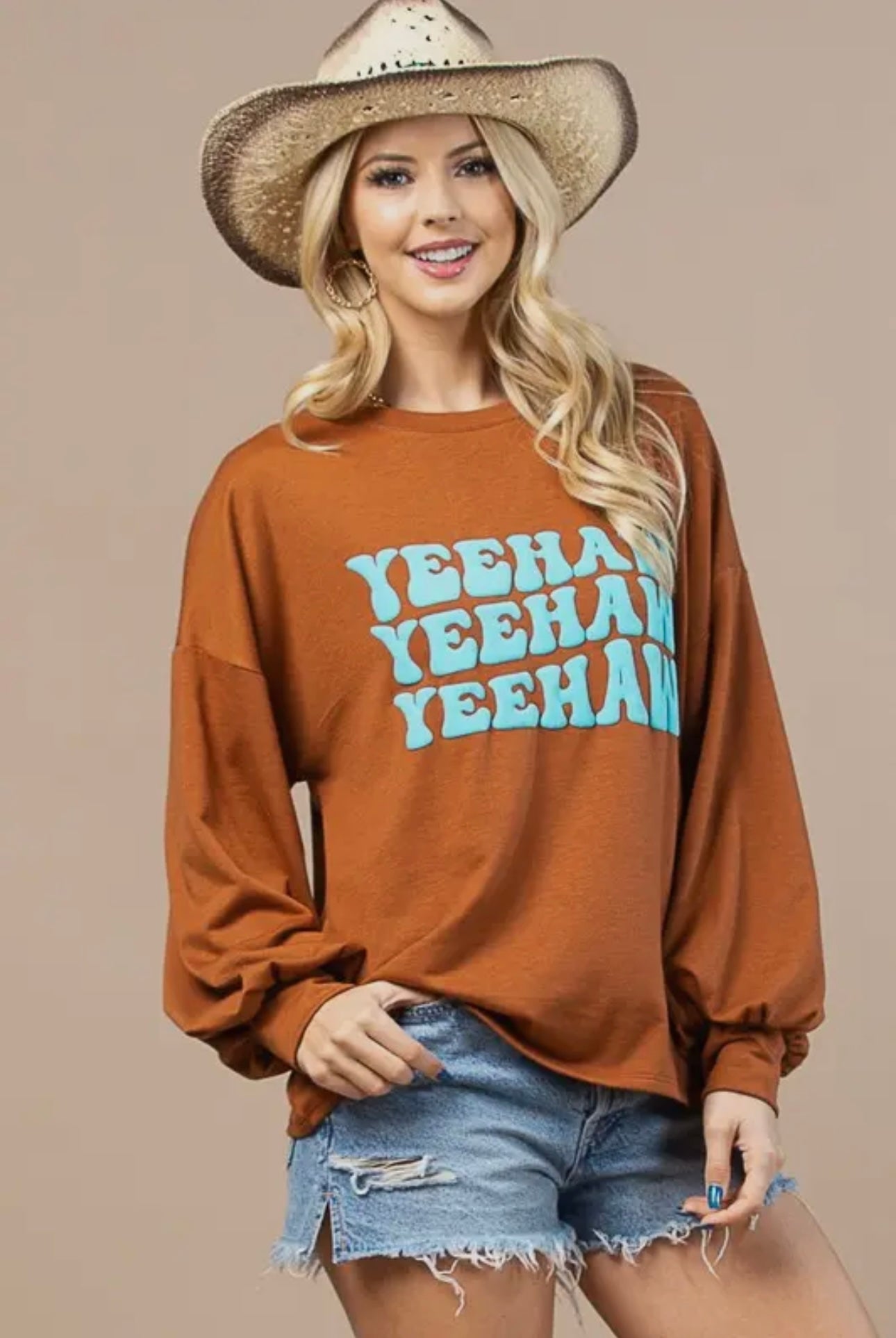 Avery | Chandail | Western Yeehaw (L & XL)