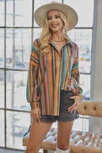 Load the image into the gallery, Avery | Shirt | Monica Stripe
