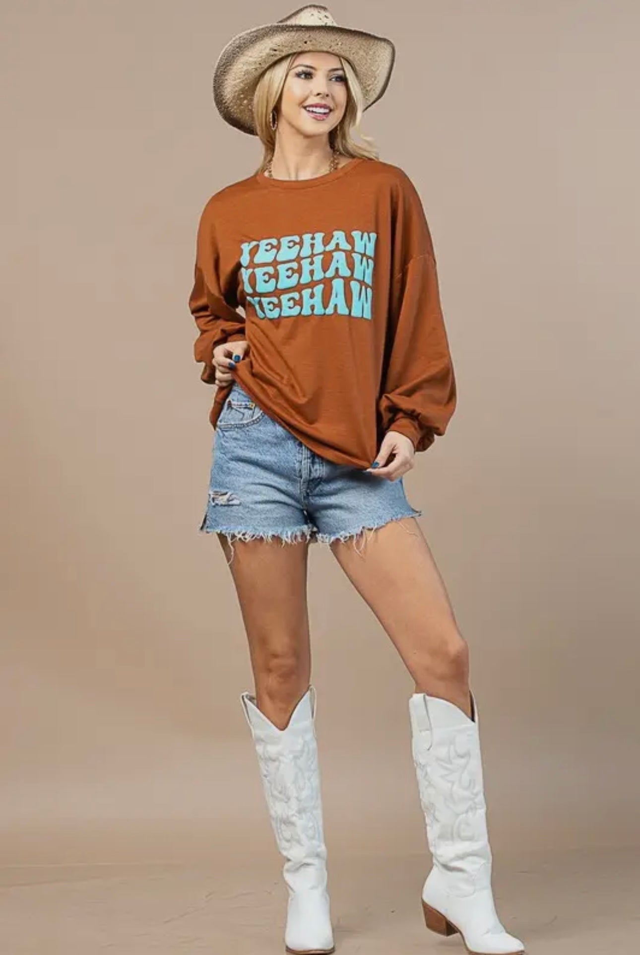 Avery | Chandail | Western Yeehaw (L & XL)