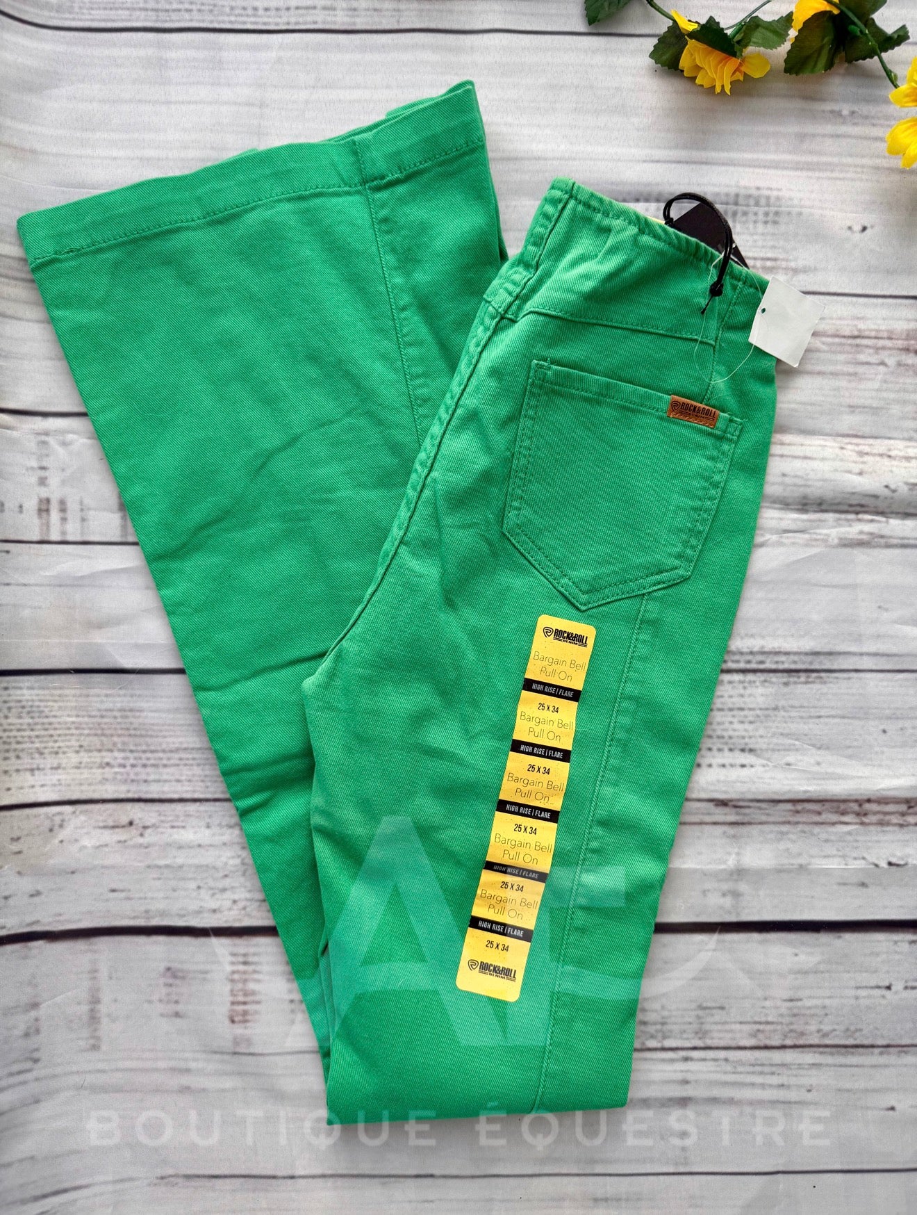 Rock & Roll | Kelly Green Flare | 25x34