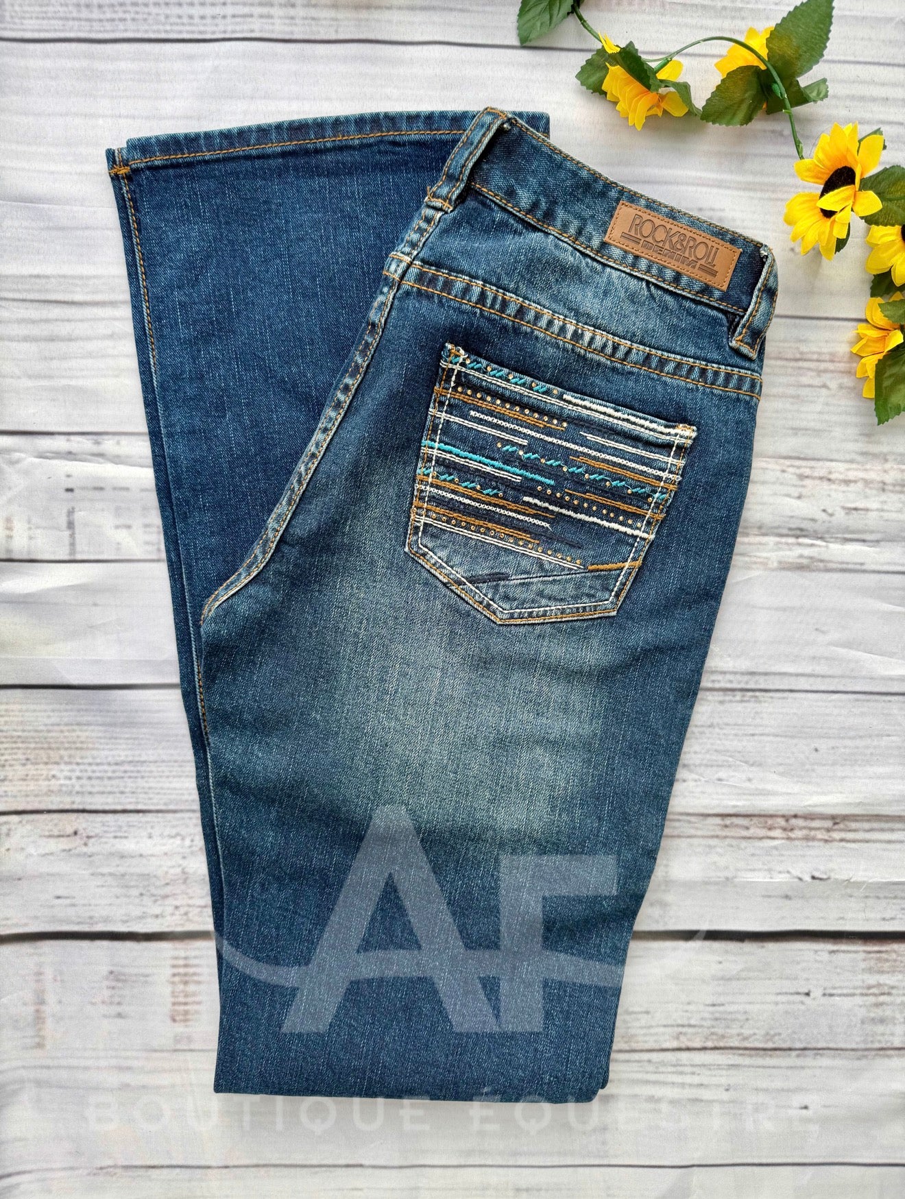 Rock & Roll | Brown Bling | 31x36