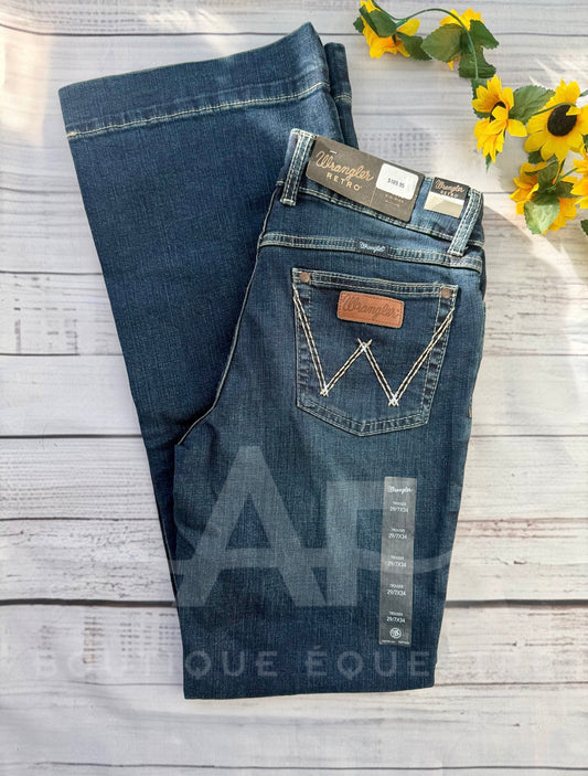Wrangler | Retro Mae Wide Trouser | 7/8x32 & 7/8x34