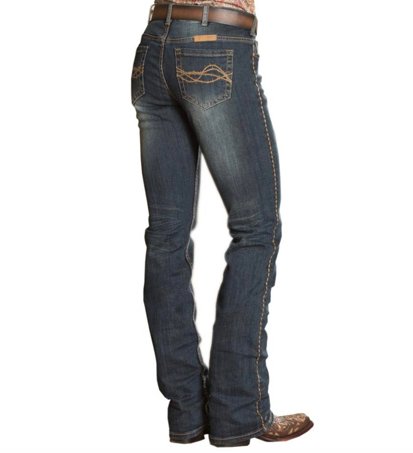 Cowgirl Tuff | Western Edge Dark | 29x33
