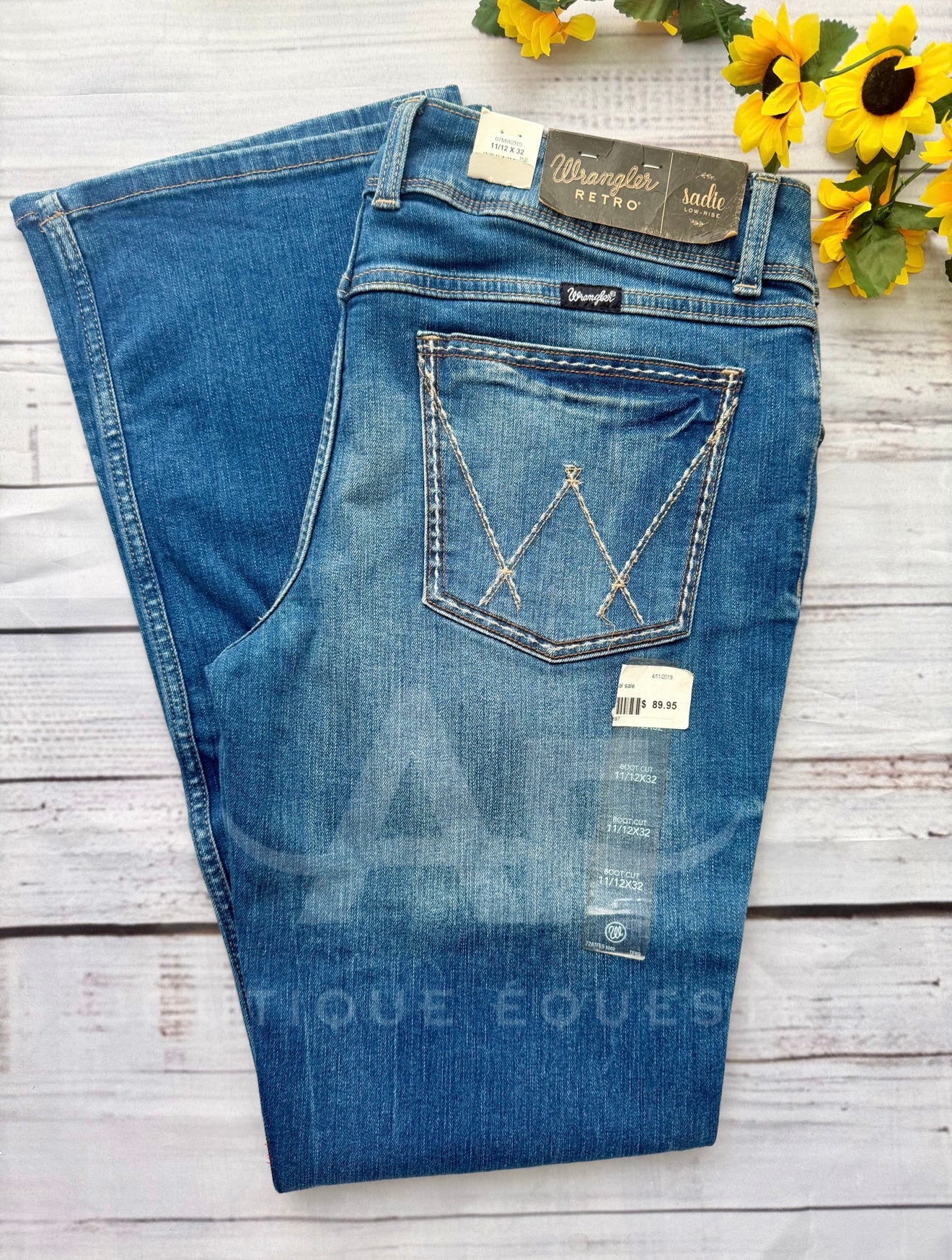 Wrangler | Retro Sadie Buckstitch | 11/12x32