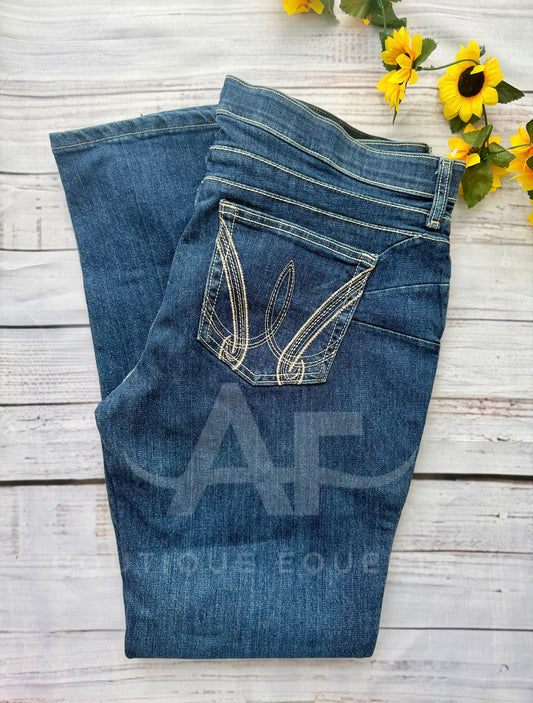 Wrangler | Q-Baby Booty Up W Tan | 13/14x32