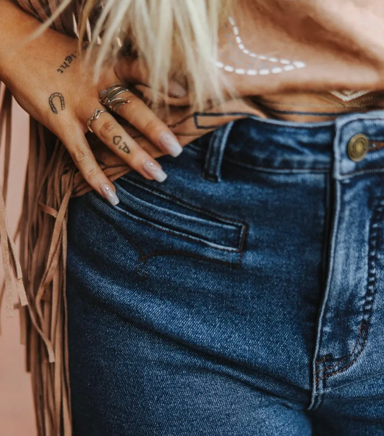 L&B | Wide Leg Front Pocket