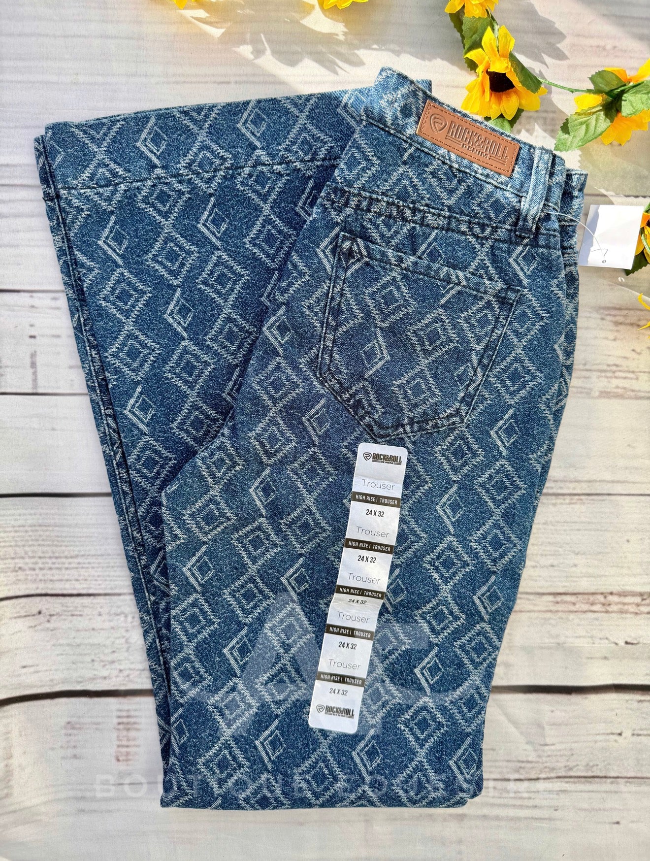 Rock & Roll | Jacquard Aztec Trouser