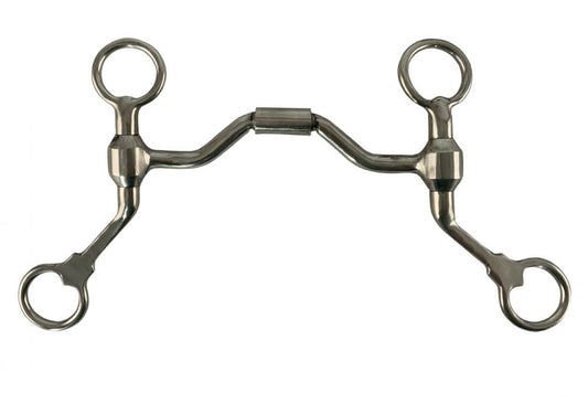 Mors | Sweet Iron Cheek Shank & Steel Roller