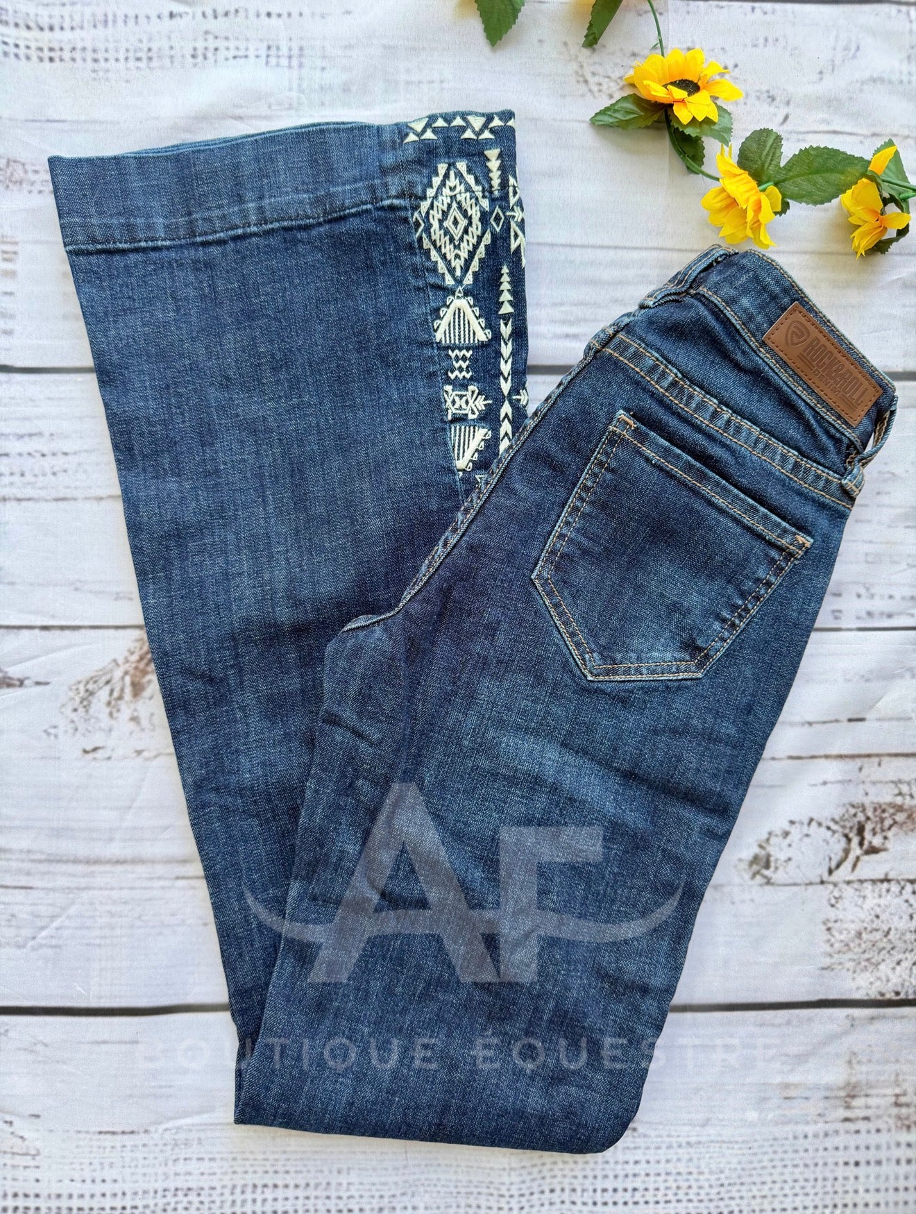 Rock & Roll | Aztec Bottom Trouser | 24x36