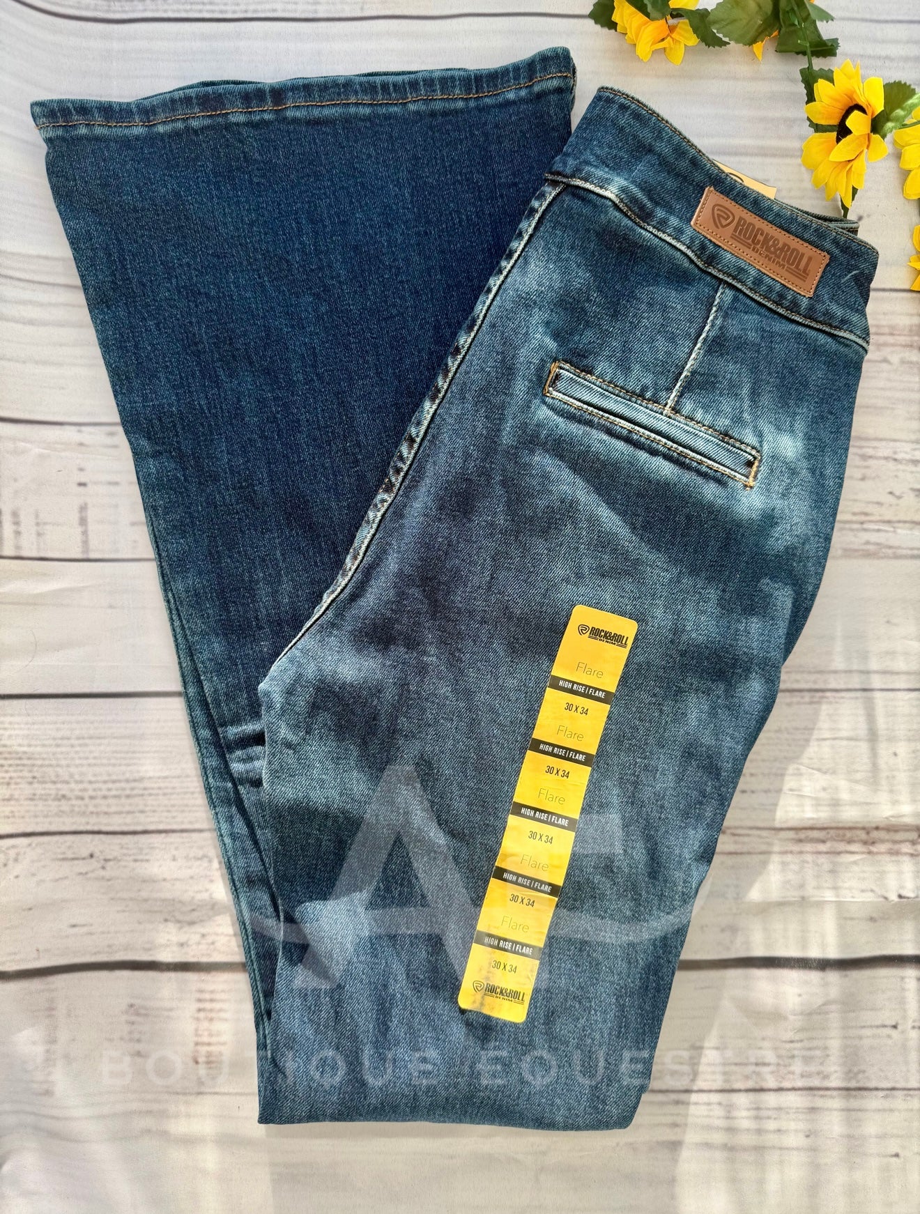 Rock & Roll | Sailor Button Flare | 30x34