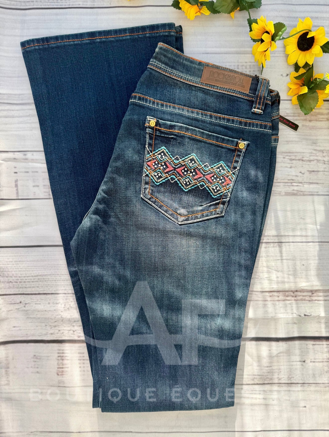 Rock & Roll | Blue Tribal | 31x36