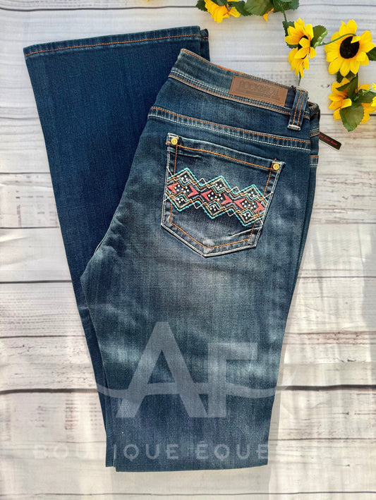 Rock & Roll | Blue Tribal | 31x36