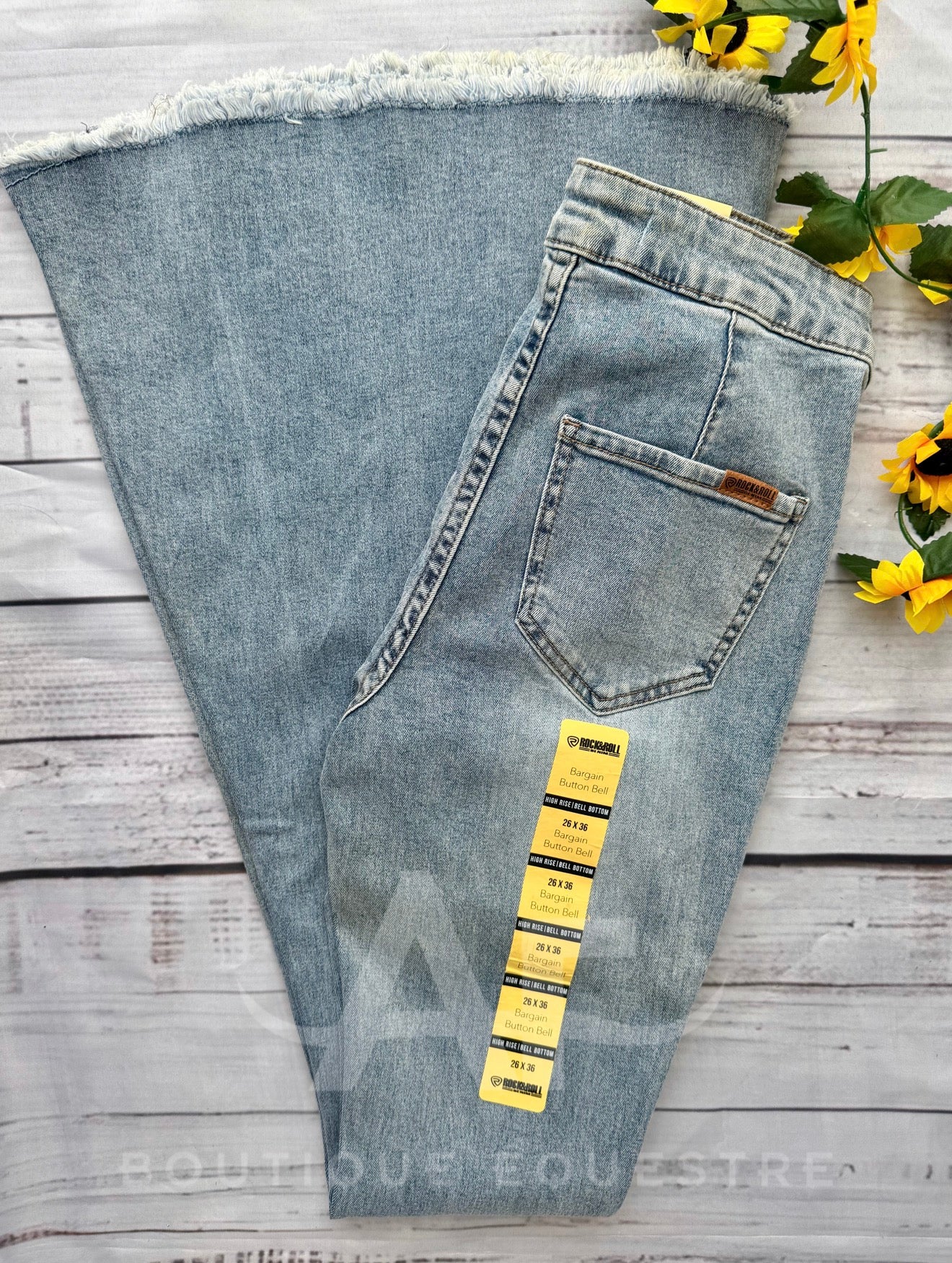 Rock & Roll | High Bargain Raw Hem | 26x36