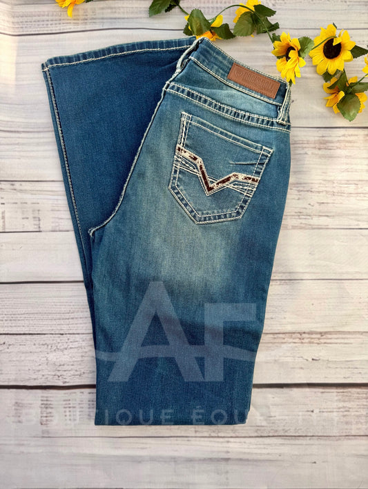 Rock & Roll | Cowhide Applique | 26x34