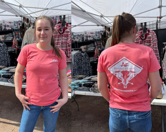 A&F | T-Shirt | Corail | Médium