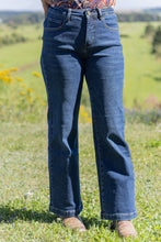 Load the image into the gallery, L&amp;B | Dark High Western Yoke Trouser
