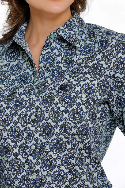Cinch | Chemise | Marine et Bleu