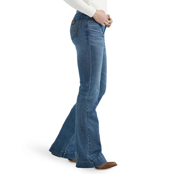 Wrangler | Retro Mae Wide Leg Trouser | 29x34