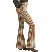 Charger l&#39;image dans la galerie, Rock &amp; Roll | Brown Stripe Flare
