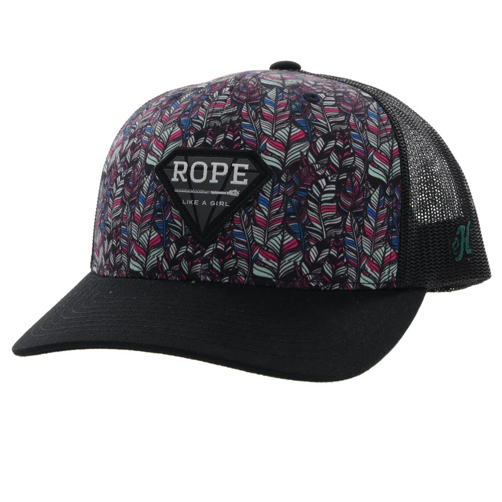 Hooey | Casquette | Rope Like A Girl Feathers