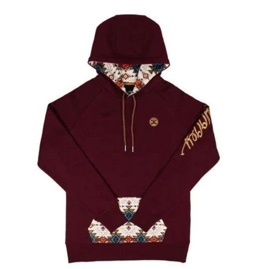 Hooey | Coton Ouaté | Monterrey Bordeaux | X-Large