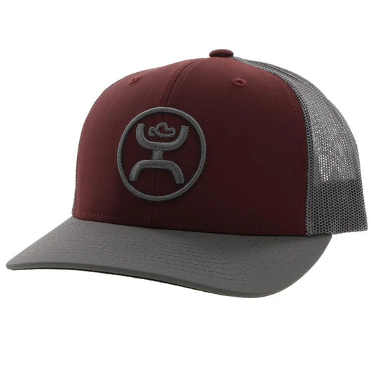 Hooey | Casquette | O Classic Bordeaux & Gris