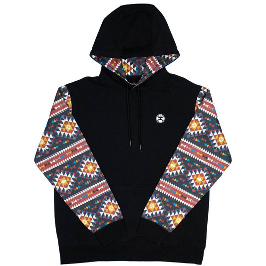 Hooey | Coton Ouaté | Summit Noir & Rouge avec Tan Aztec (M, L, XXL)