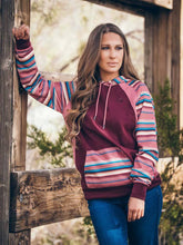 Load the image into the gallery, Hooey | Coton Ouaté | Savannah Maroon Serape
