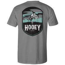 Charger l&#39;image dans la galerie, Hooey | T-Shirt | Cheyenne Grey W/Turquoise/Grey/White Logo Pocket
