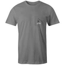 Charger l&#39;image dans la galerie, Hooey | T-Shirt | Cheyenne Grey W/Turquoise/Grey/White Logo Pocket
