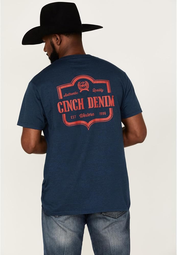 Cinch | T-Shirt | Navy Blue | X-Large