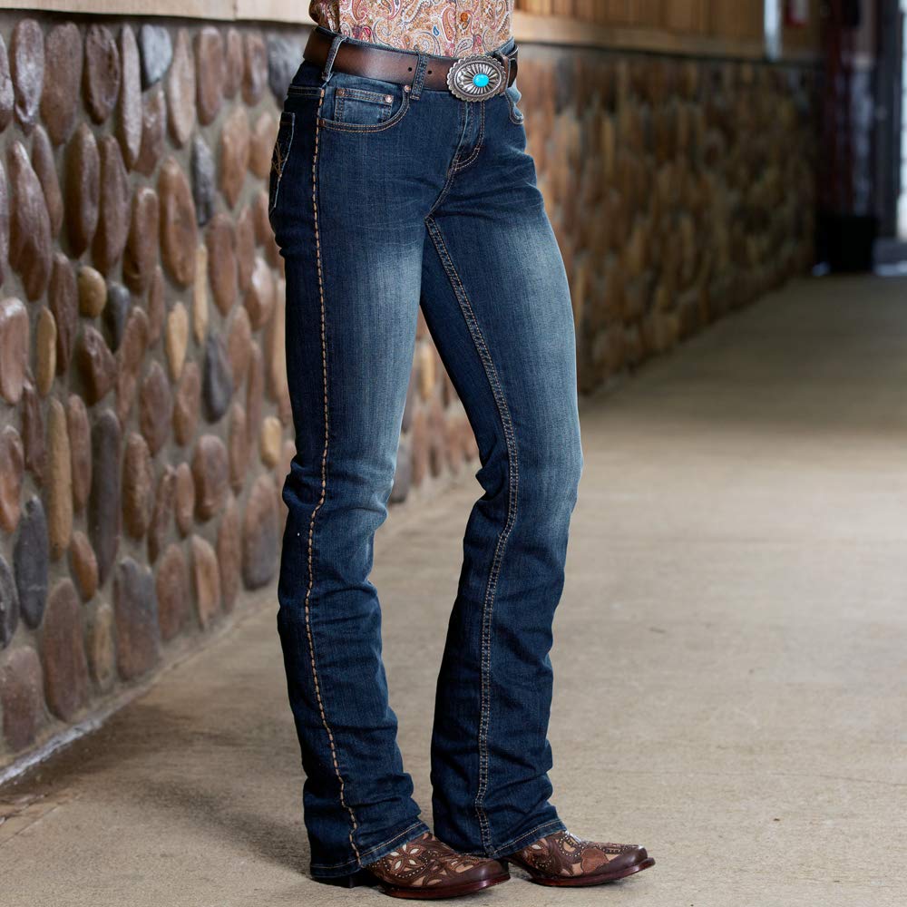 Cowgirl Tuff | Western Edge Dark | 29x33