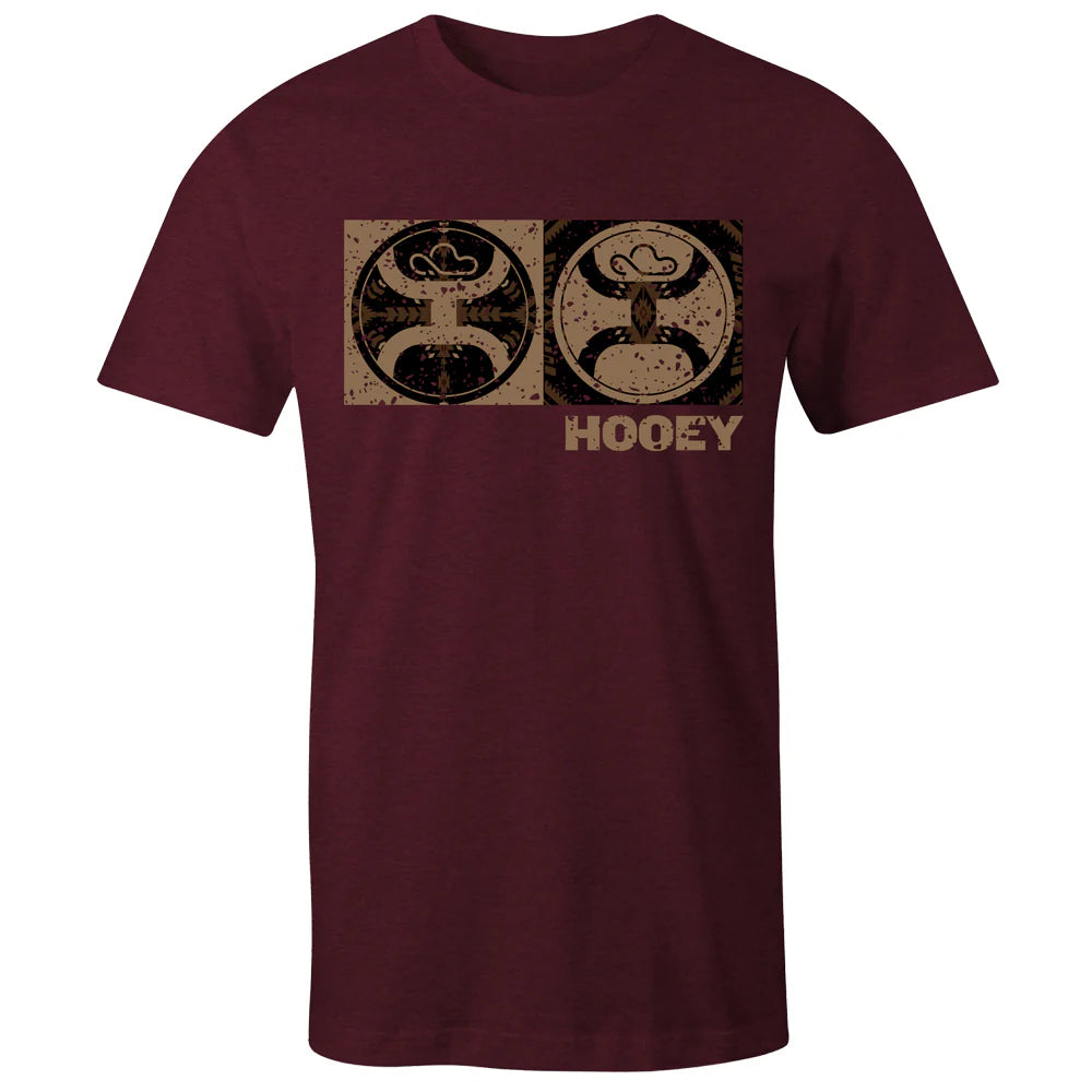 Hooey | T-Shirt | 2.0 Block Canneberge | X-Large