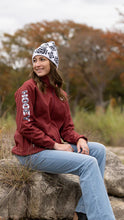 Charger l&#39;image dans la galerie, Hooey | Manteau Softshell | Rouge &amp; Logo Aztec
